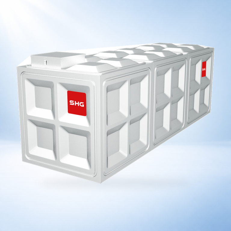 Bể nước ngầm inox SHG 2m3 – ảnh sản phẩm nền studio