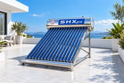 Máy nước nóng năng lượng mặt trời SHX pro — thiết kế danh mục