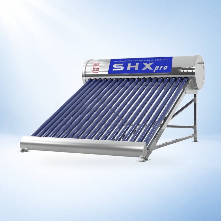 Máy nước nóng NLMT SHX pro GOLD F58 240 (ống chân không) – ảnh sản phẩm nền studio